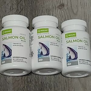 3pack NeoLife Omega III Salmon Oil Plus 90 softgels